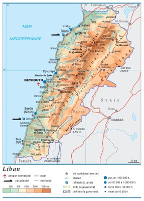 LIBAN : Jumelage Groupe scolaire Chevreul Lestonnac - Collège des Saints Coeurs, Beit Chabab